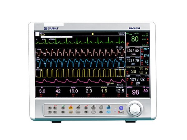 مانیتور علایم حیاتی سعادت مدل البرز B9