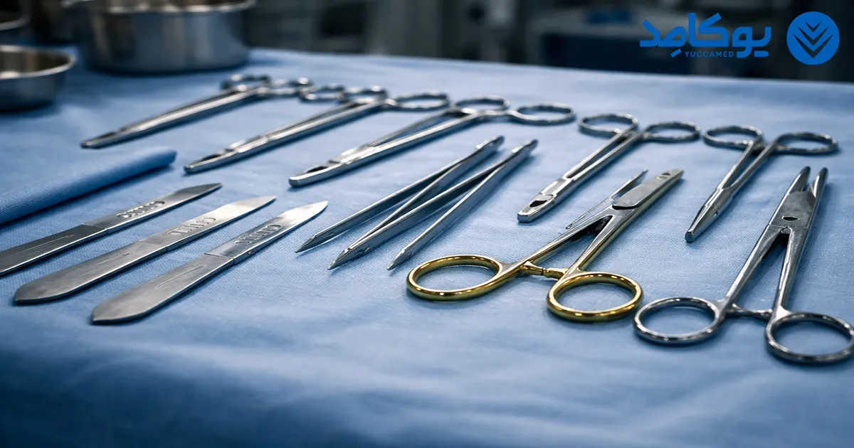 انواع ابزار جراحی