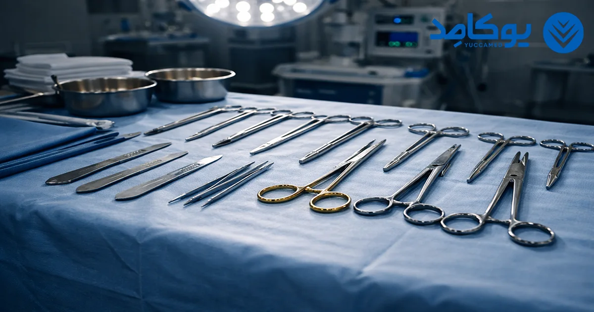 انواع ابزار جراحی