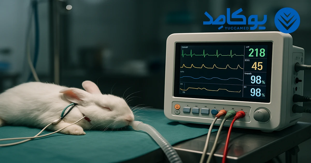 چه داده هایی روی مانیتور دامپزشکی نمایش داده می شود